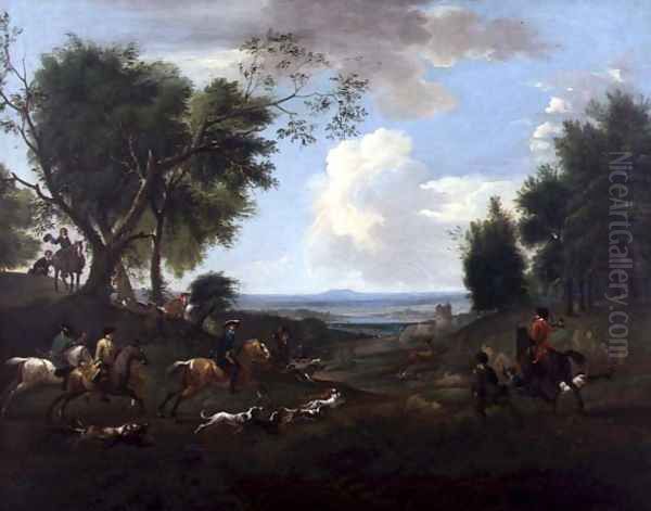 Hunting Scene 2 - view 1