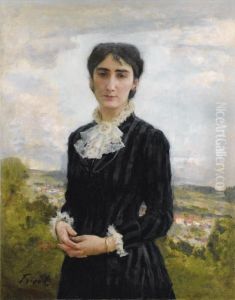 Portrait De Jeune Fille
