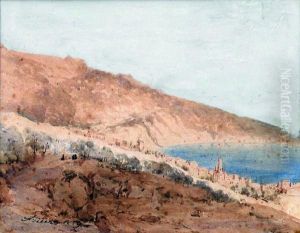 Vue De Villefranche. by Joseph Fricero