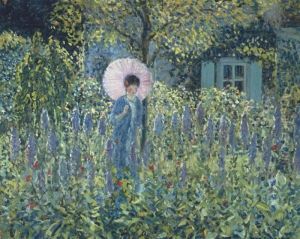 Foxgloves by Frederick Carl Frieseke