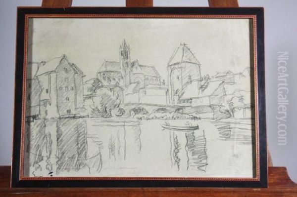 Vue De Moret Sur Loing - view 1