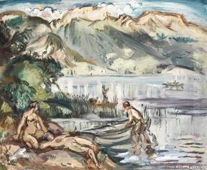 Le Lac by Emile-Othon Friesz