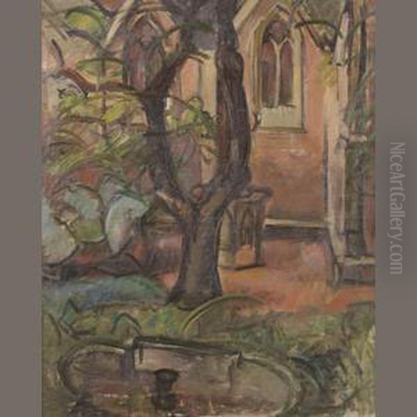 Courtyard With Church - view 1