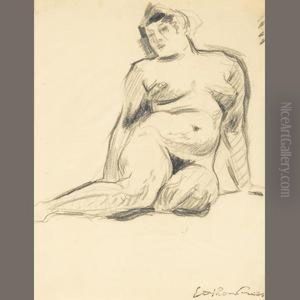 Female Nude by Emile-Othon Friesz