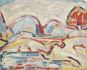 Paysage by Emile-Othon Friesz