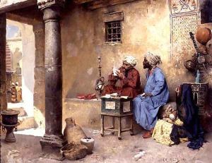 The Scribe, 1886 by Charles Wilda