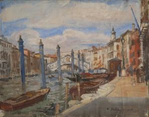 "ponte Di Rialto" by Donato Frisia
