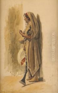 Arabe Au Repos by Eugene Fromentin