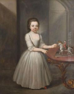 Portrait Of A Young Girl by Thomas Frye