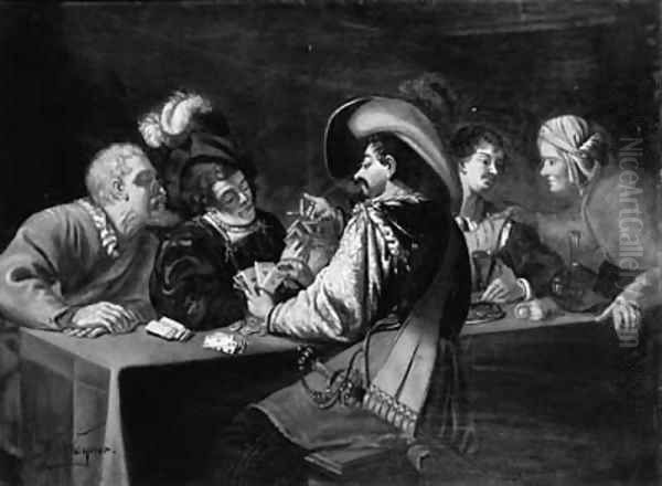 The Card Players - view 1