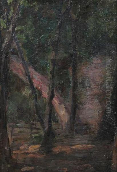 Trees Along Fence Line - view 1
