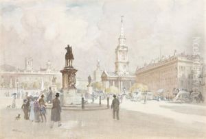 View Of Trafalgar Square