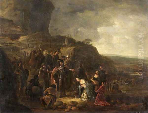 The Meeting Of David And Abigail - view 1