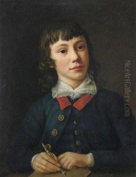 Portrait Of A Boy, Thought To Be General Sir Francis Connor Wilder K.c.b., M.p. In 1776 - view 1
