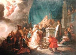 The Sacrifice of Iphigenia by Jacob Willemsz de Wet the Elder