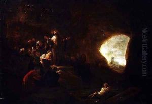 The Resurrection of Lazarus by Jacob Willemsz de Wet the Elder