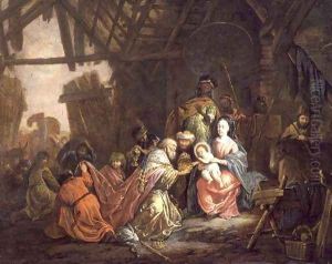 The Adoration of the Magi by Jacob Willemsz de Wet the Elder