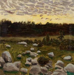 Iltahamara by Akseli Valdemar Gallen-Kallela