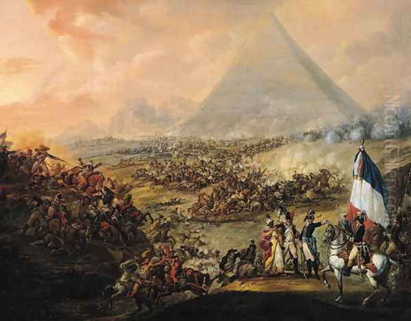Battle of Pyramids, 21 July 1798 - view 1