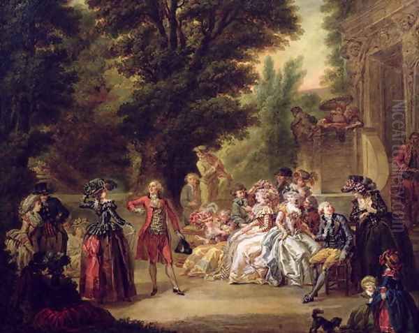 The Minuet under the Oak Tree, 1787 - view 1