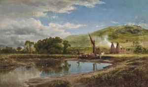 On The Medway by Robert Gallon