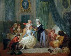 The Toilet by Francois Louis Joseph Watteau