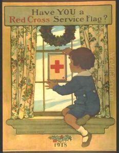 Have You a Red Cross Service Flag? by Jessie Wilcox-Smith