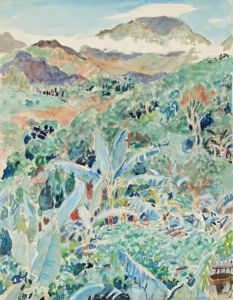 Paysage Tropical by Du Raoul Gardier
