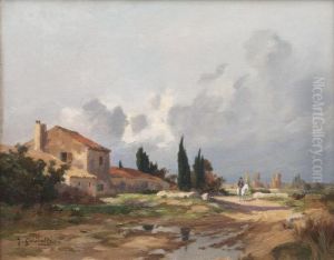 Cavalier Et Cheval Blanc