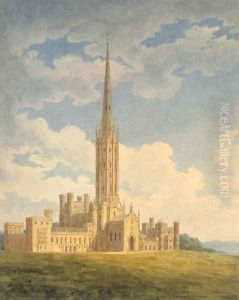 North-west view of Fonthill Abbey