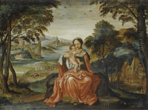 Rest On The Flight Into Egypt - view 1