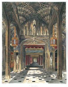 The Conservatory, Carlton House, from 'The History of the Royal Residences' by William Henry Pyne (1769-1843) engraved by R. Reeve, published 1819 by Charles Wild