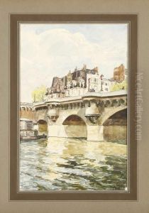 Le Pont Neuf Et La Maison De M. Roland