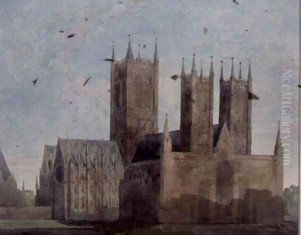 View of Lincoln Cathedral - view 1