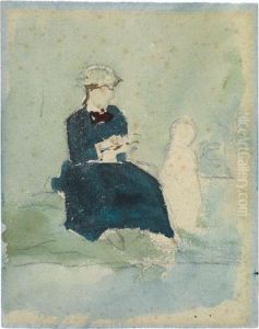 Femme Au Jardin Femme Au Jardin