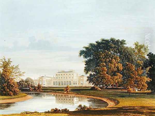Frogmore, from The History of the Royal Residences, engraved by William James Bennett (1787-1844), by William Henry Pyne (1769-1843), 1819 - view 1