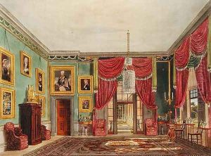 The Green Pavilion, Frogmore House, from The History of the Royal Residences, engraved by Daniel Havell (1785-1826), by William Henry Pyne (1769-1843), 1819 by Charles Wild