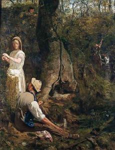 Blackberry Gatherers by Thomas Wade