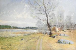 Varlandskap Fran Tido by Anton Genberg
