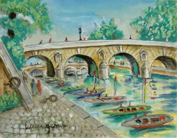 Le Pont-marie A Paris - view 1