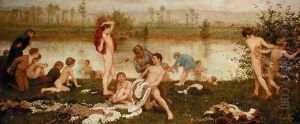 The Bathers, 1865-7 by Frederick Walker
