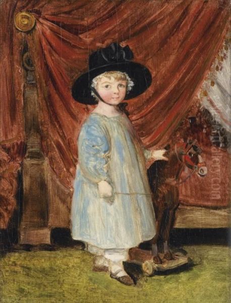 Enfant Au Cheval De Bois - view 1