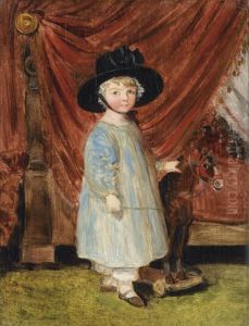 Enfant Au Cheval De Bois by Baron Francois Gerard