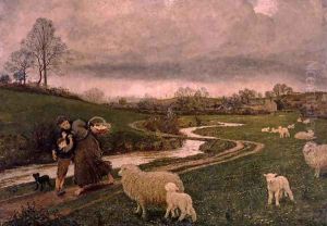 The Right of Way, 1875 by Frederick Walker