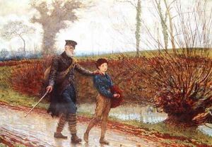 Wayfarers by Frederick Walker