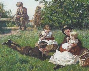 Refreshment by Frederick Walker