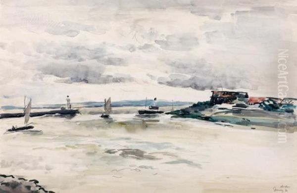 Honfleur, L'estuaire - view 1