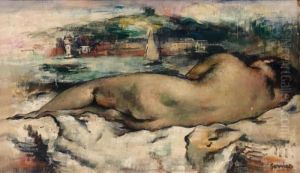 Marinette Couchee, Honfleur by Paul-Elie Gernez