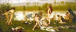 The Bathers 1865 1868 by Frederick Walker