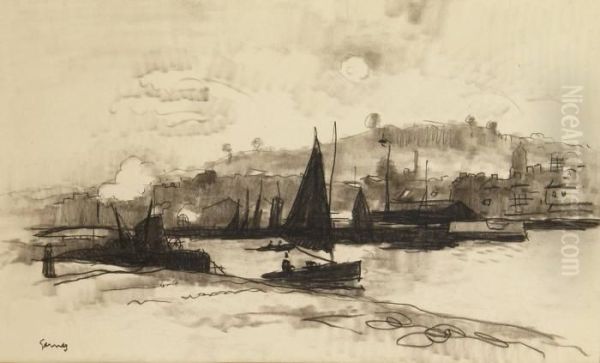 Le Port De Honfleur - view 1